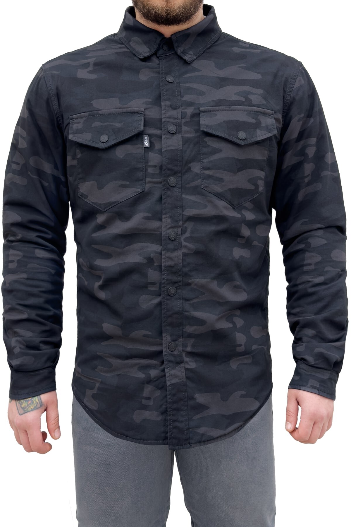 Eagle Camo Korumalı Motosiklet Gömleği Erkek - 4