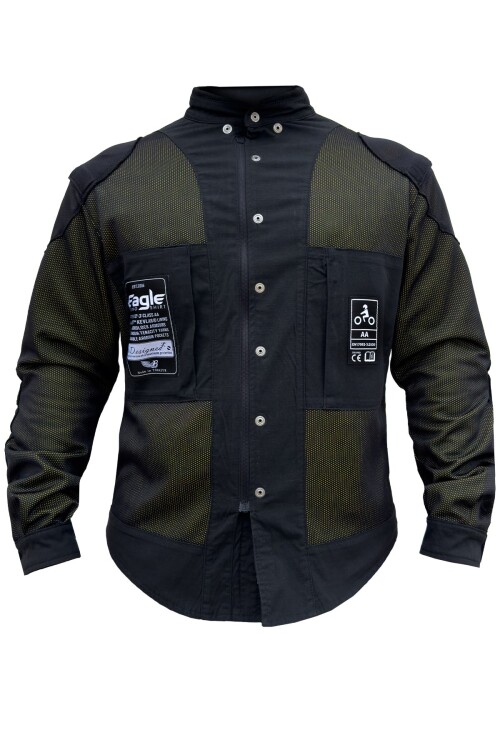 Eagle Camo Korumalı Motosiklet Gömleği Erkek - 5