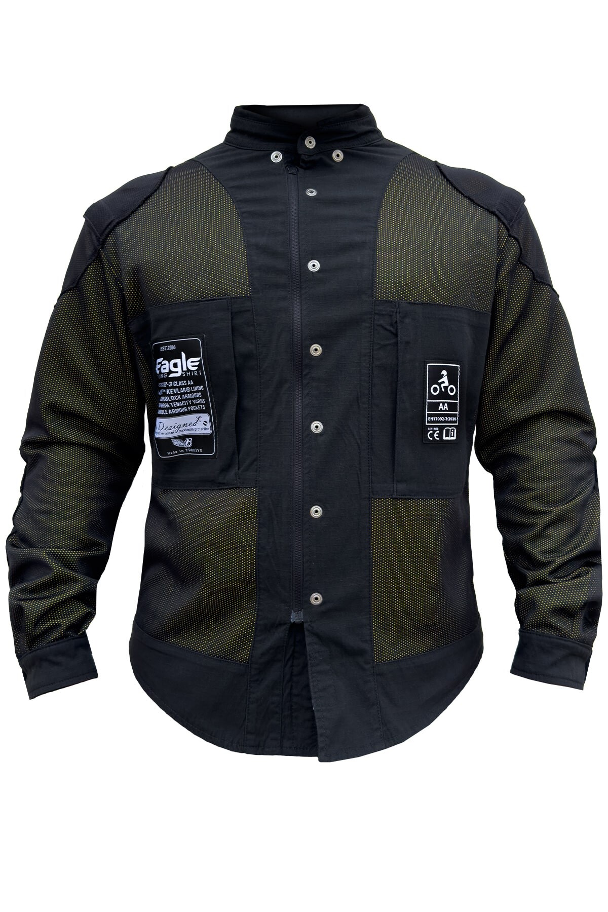 Eagle Camo Korumalı Motosiklet Gömleği Erkek - 5