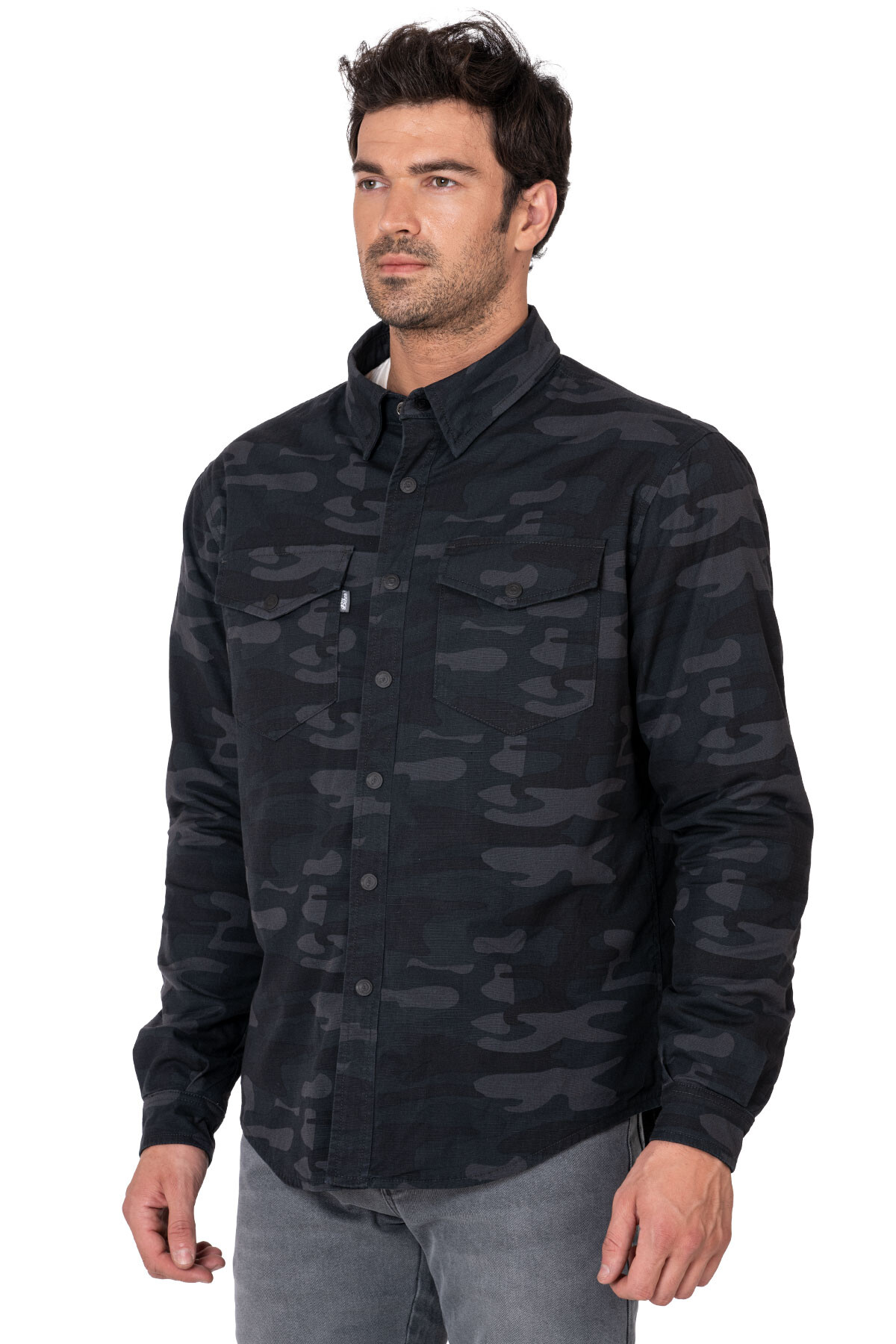 Eagle Camo Korumalı Motosiklet Gömleği Erkek - 5