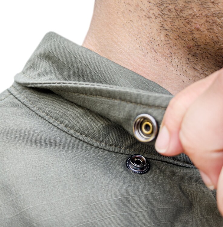 Eagle Khaki Armoured Motorcycle Shirt - 9