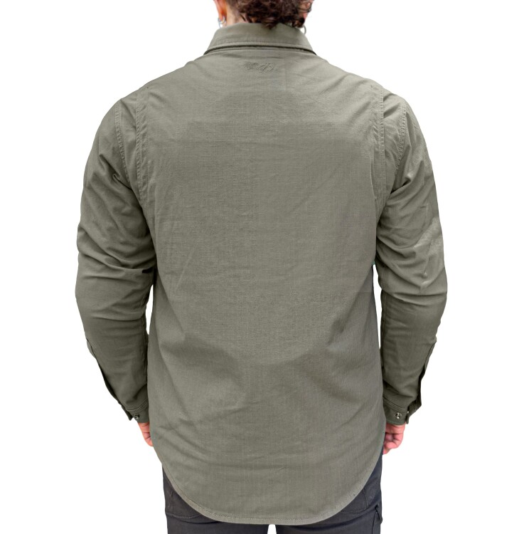 Eagle Khaki Korumalı Motosiklet Gömleği Erkek - 6