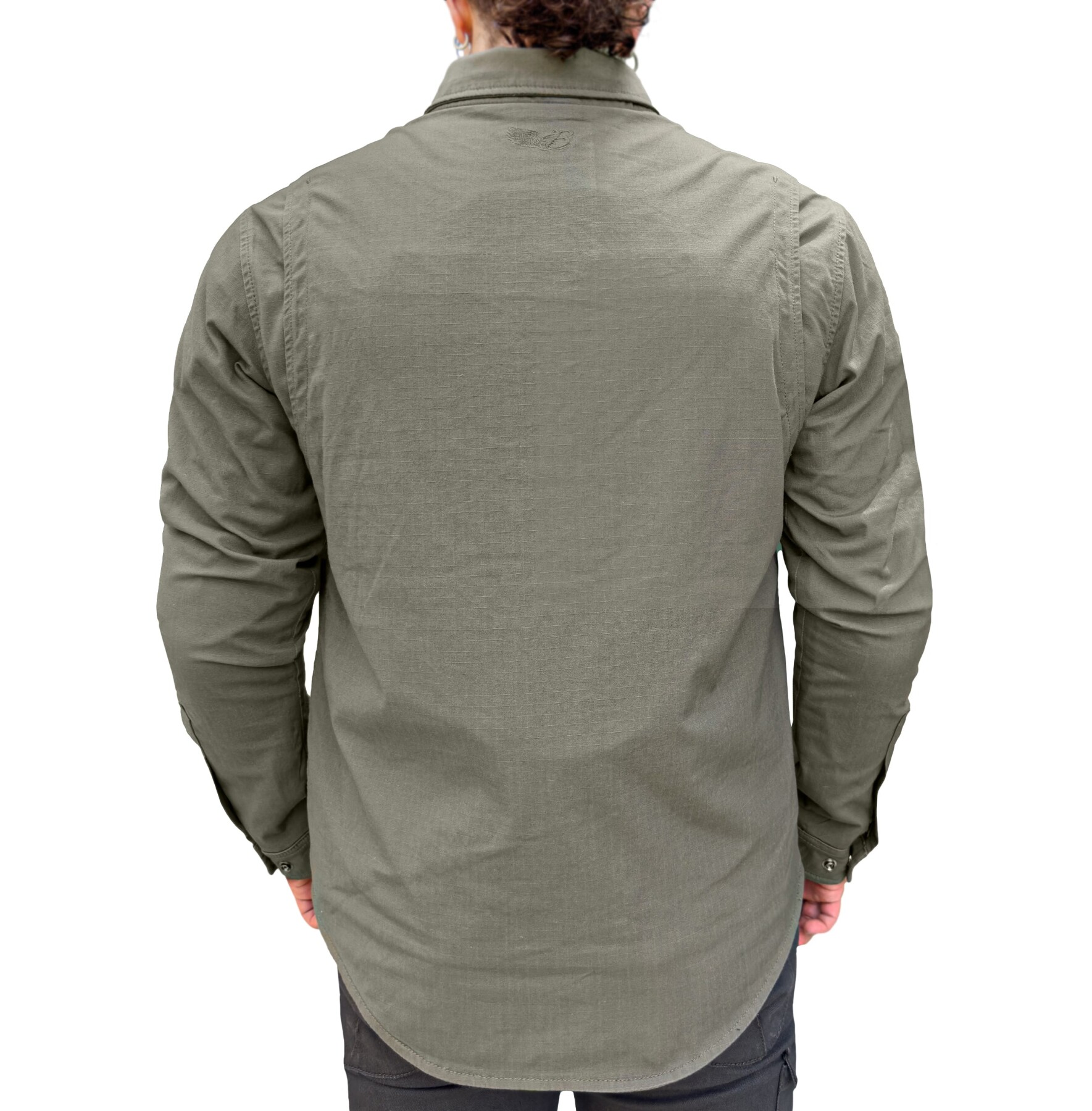 Eagle Khaki Korumalı Motosiklet Gömleği Erkek - 6