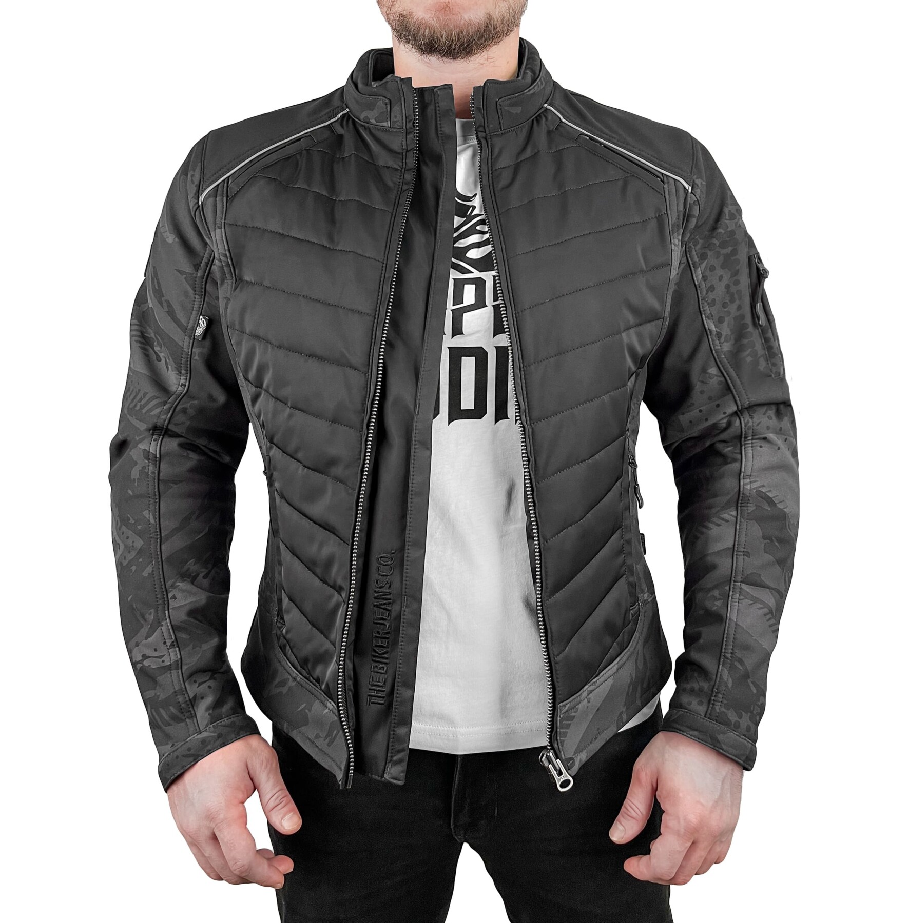 EVEREST Antra Camo Armoured Motorcycle Jacket - 4