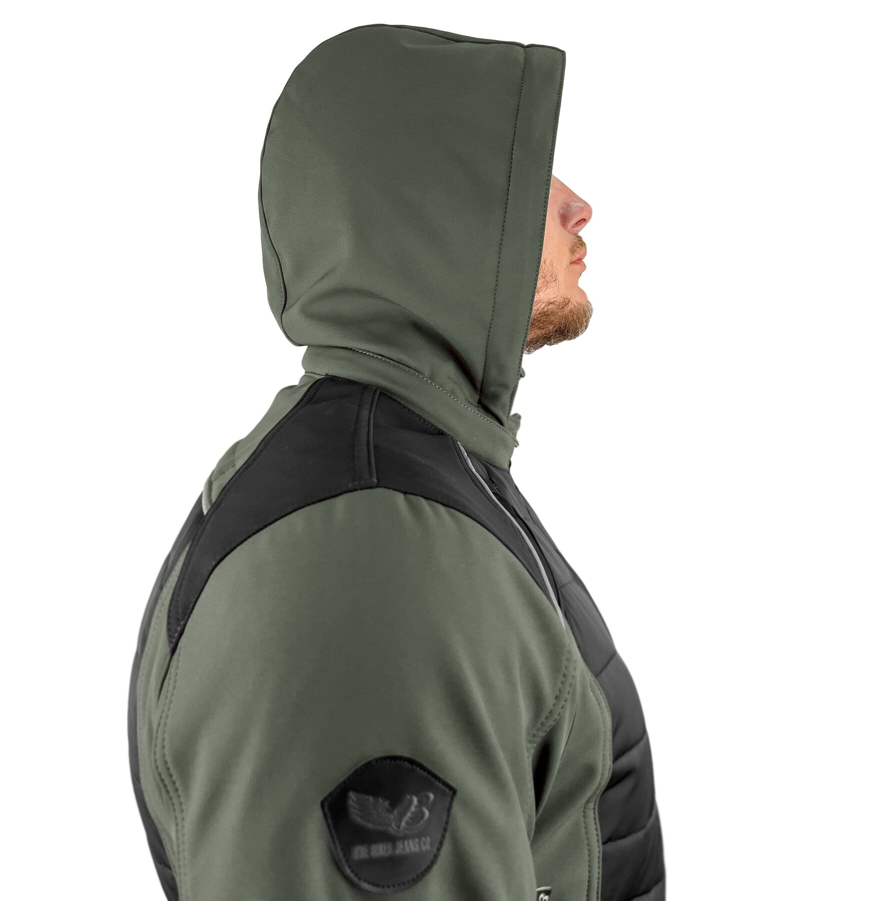 EVEREST WATERPROOF Multicolor Khaki Black Korumalı Motosiklet Montu Erkek - 7