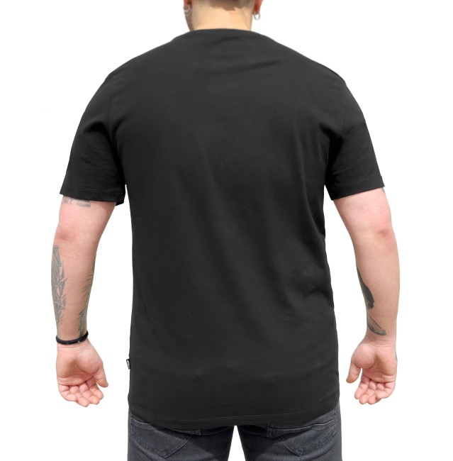 Everyway Soft Cotton Short Sleeve Black T-Shirt - 2