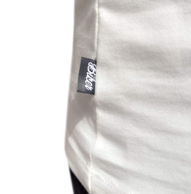 Everyway Soft Cotton Uzun Kollu Beyaz T-Shirt - Thumbnail