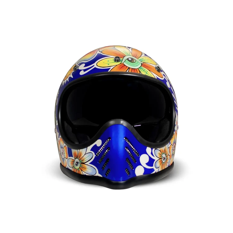 Fullface Seventyseven Flower Power Helmet - 2