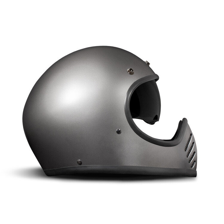 Fullface Seventyseven Grey Row Helmet - DMD