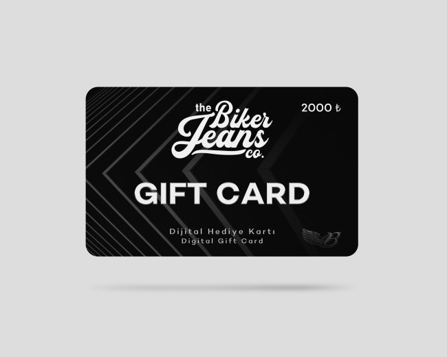 GIFT CARD 2.000 (DIGITAL) - The Biker Jeans