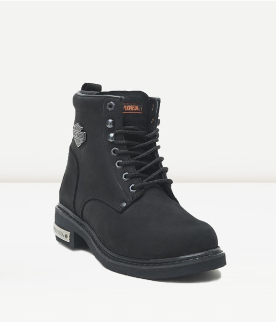 Harley Davidson Gibson Siyah Nubuk - Harley Davidson