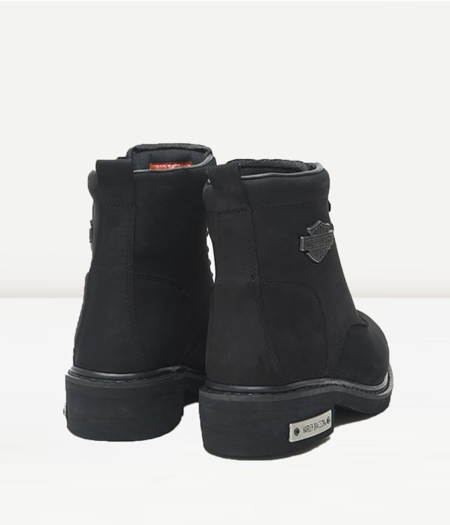 Harley Davidson Gibson Siyah Nubuk - 2