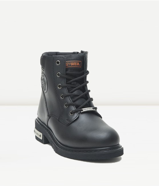 Harley Davidson Jim Siyah Deri Bot - Harley Davidson