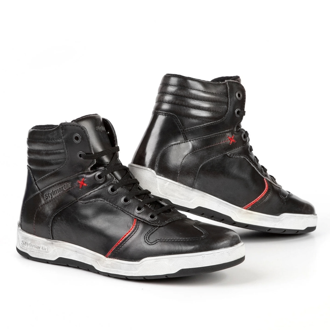 Stylmartin Iron Black Nero Korumal Motosiklet Ayakkab s