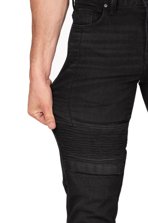 Iron Shield Flexi Black Armoured Riding Jeans - 8