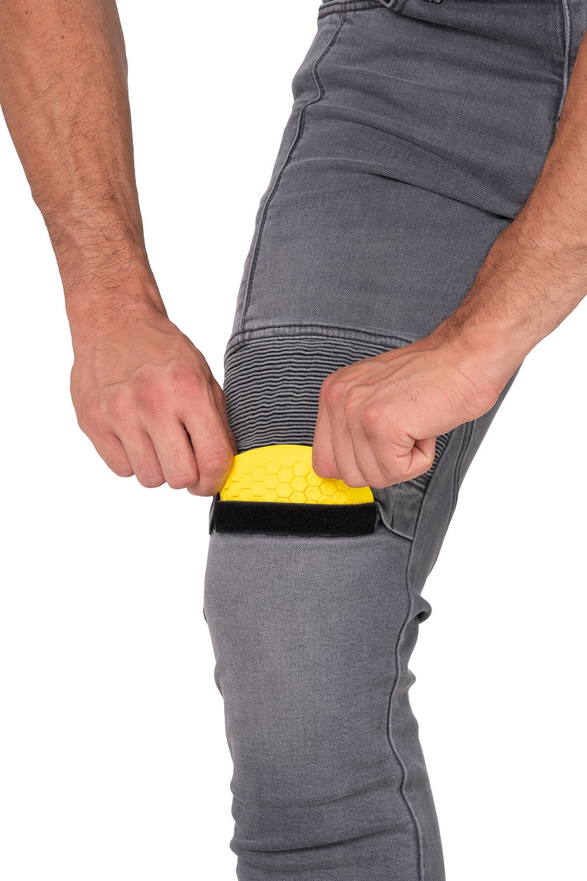 Iron Shield Flexi Grey Armoured Riding Jeans - 9