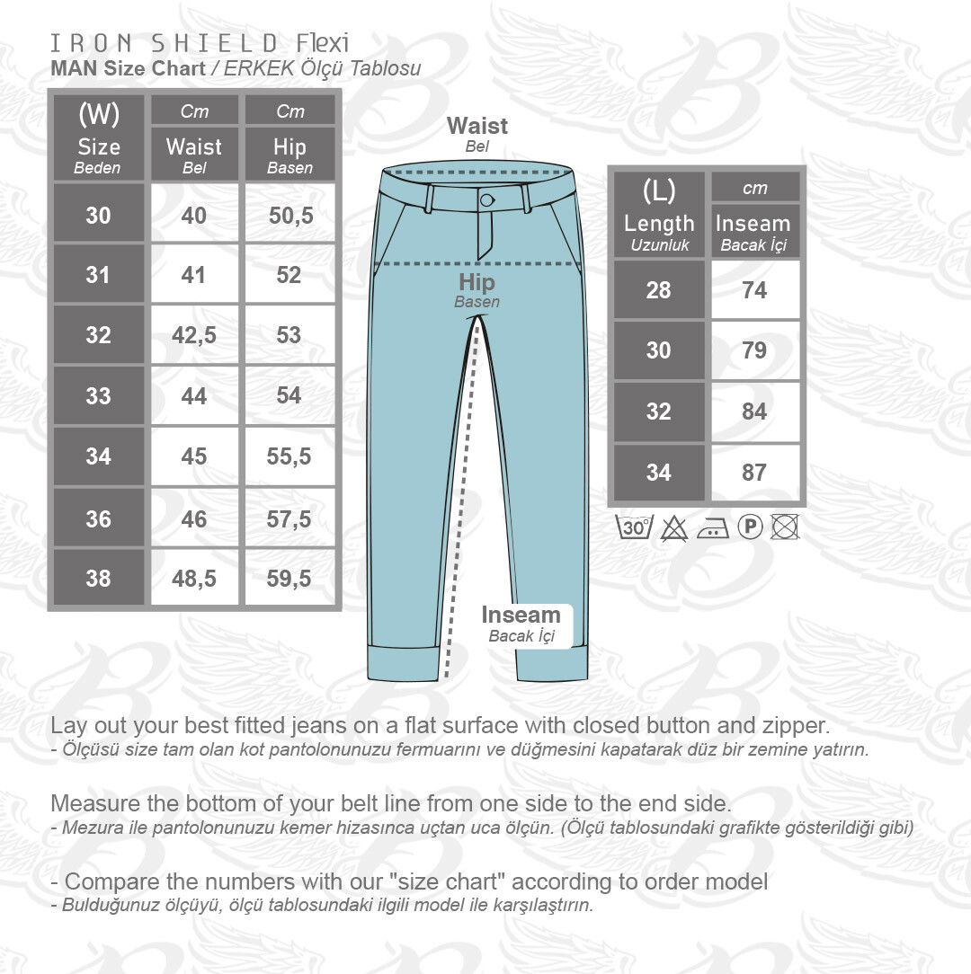 Iron Shield Flexi Grey Armoured Riding Jeans - 5