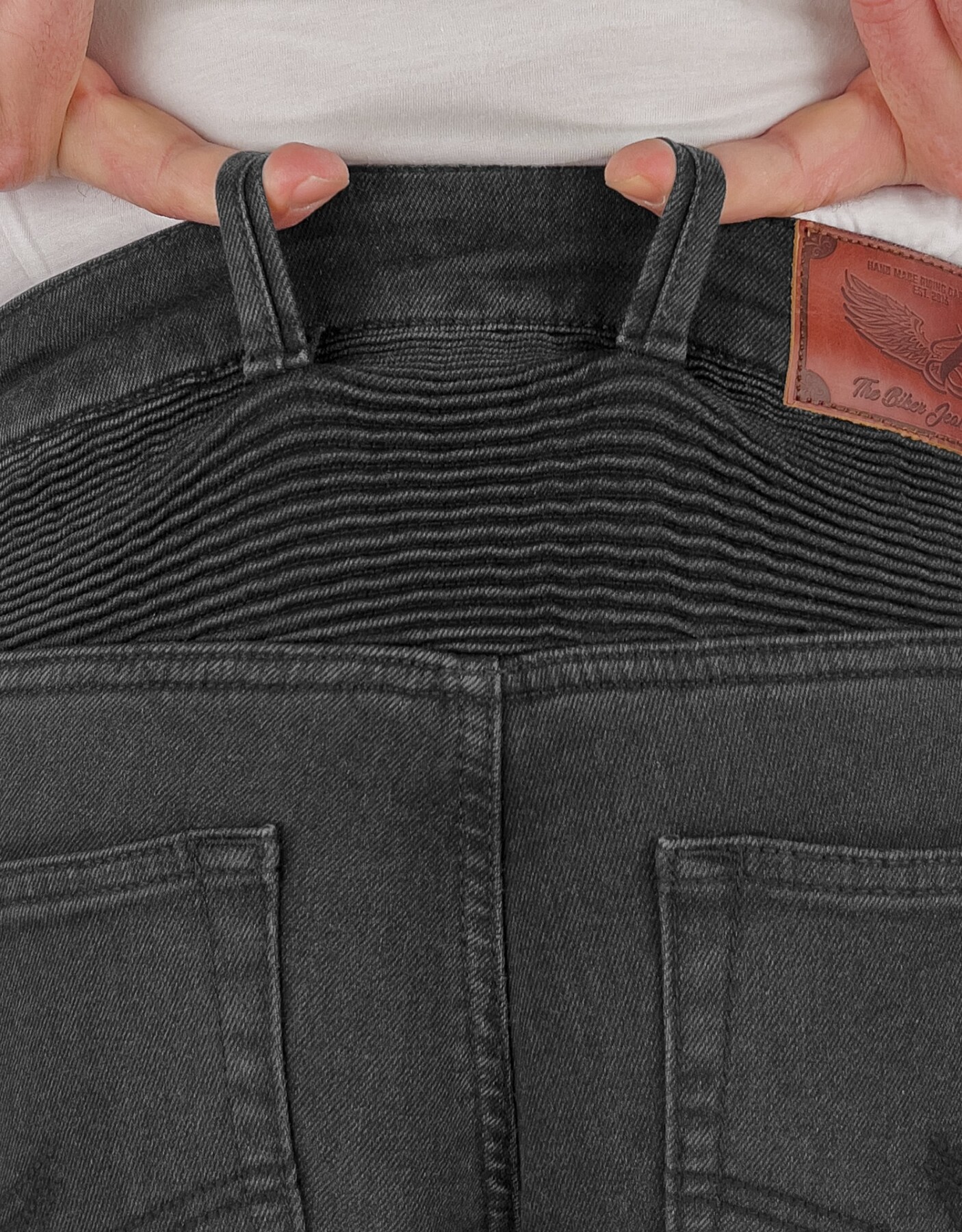 Iron Shield Flexi Korumalı Motosiklet Kot Pantolonu Erkek - 8