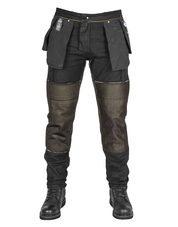 Iron Shield Flexi Korumalı Motosiklet Kot Pantolonu Erkek - 4