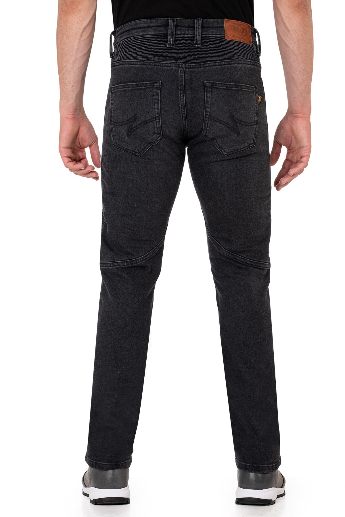 Iron Shield Flexi Korumalı Motosiklet Kot Pantolonu Erkek - 4