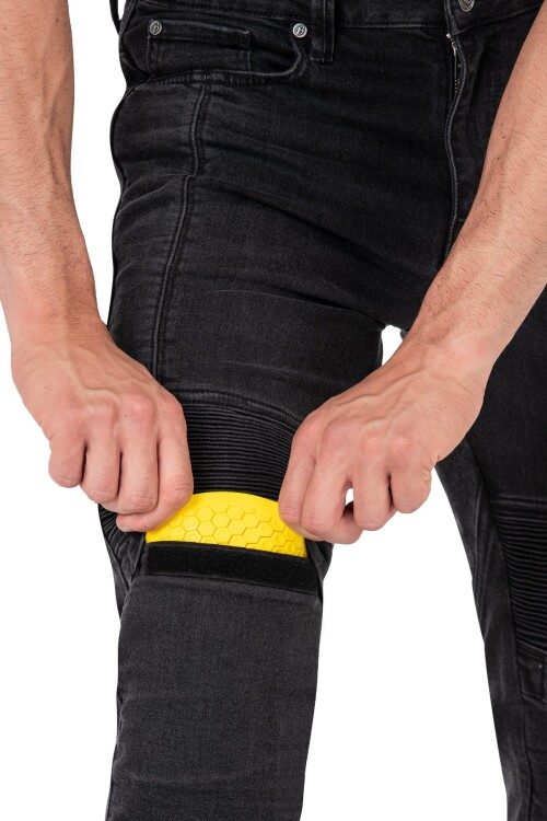 Iron Shield Flexi Korumalı Motosiklet Kot Pantolonu Erkek - 10