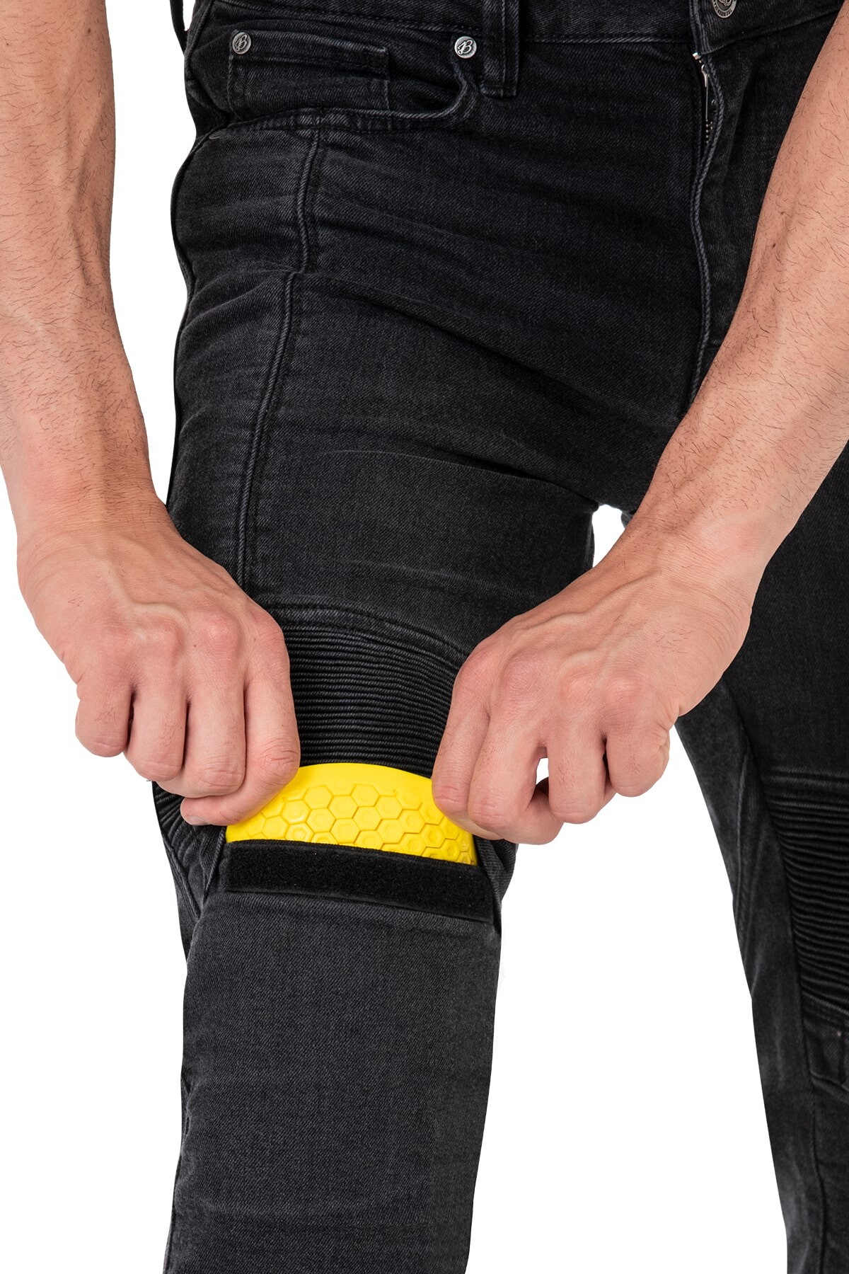 Iron Shield Flexi Korumalı Motosiklet Kot Pantolonu Erkek - 10
