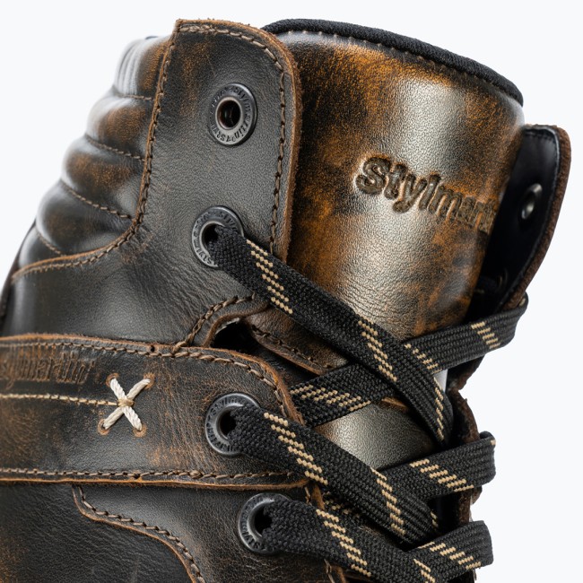 IRON WP BRONZE Armoured Motorcycle Shoes - Thumbnail