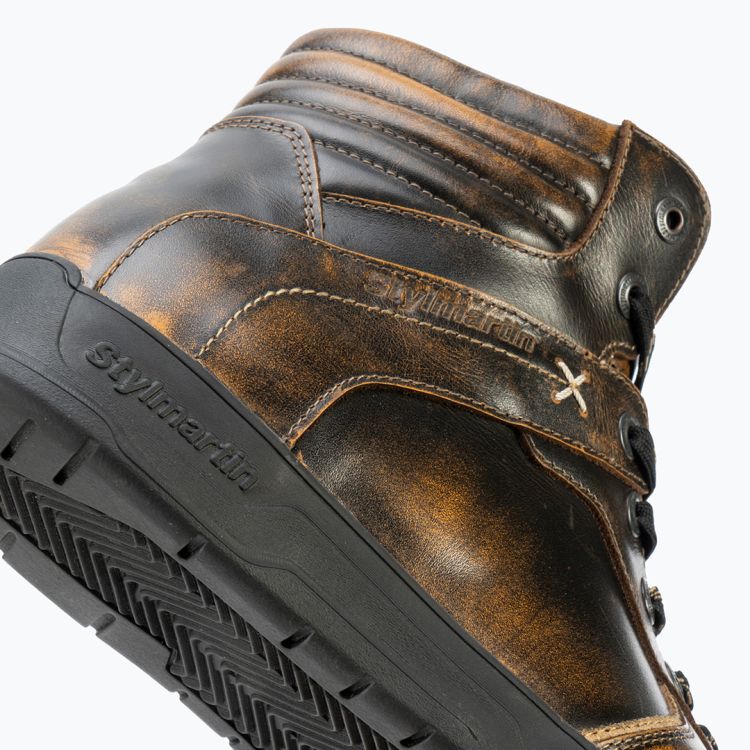 IRON WP BRONZE Armoured Motorcycle Shoes - 6