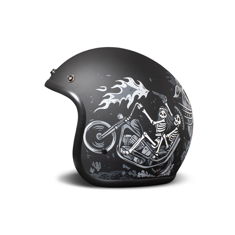 Jet Retro Ghost Rider Helmet - 3