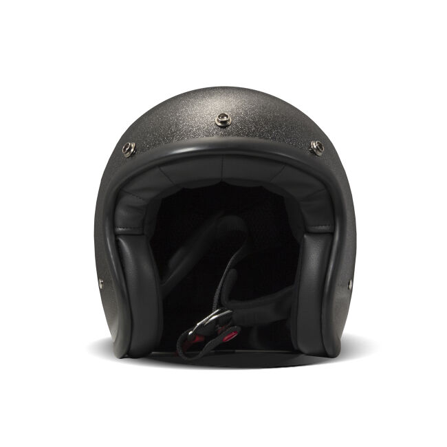 Jet Retro Glitter Black Helmet - 3