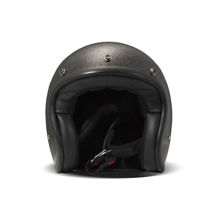 Jet Retro Glitter Black Helmet - 3