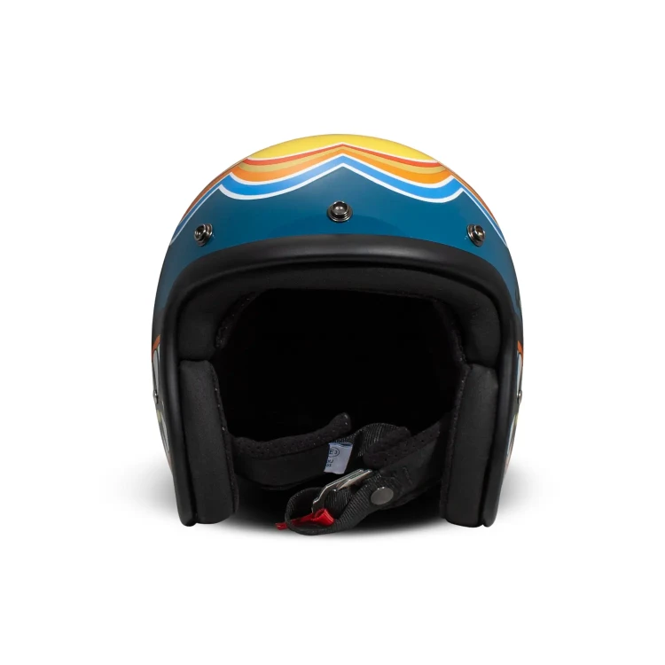 Jet Retro Lollipop Açık Motosiklet Kaskı - 3