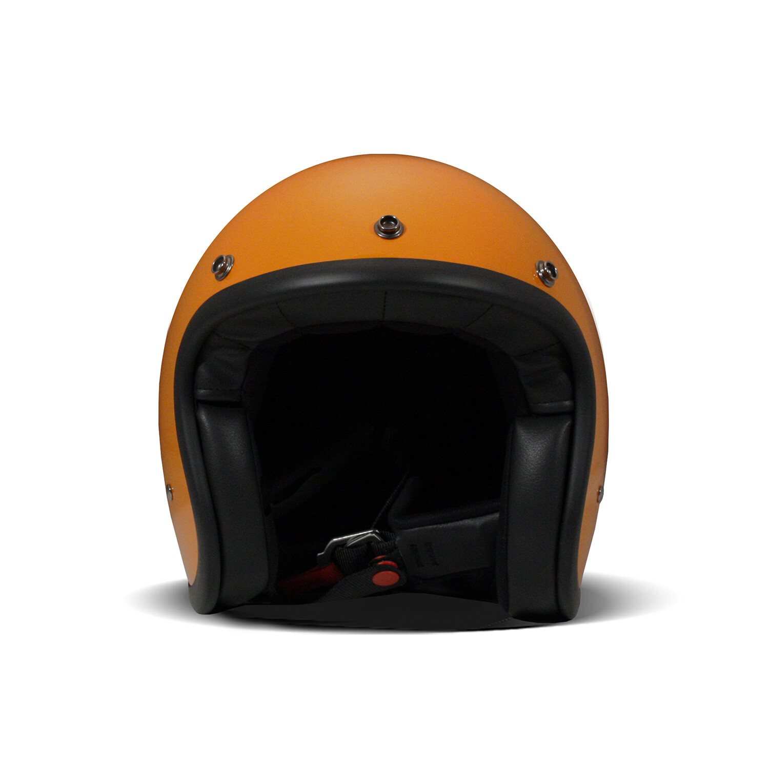 Jet Retro Orange Helmet - 3