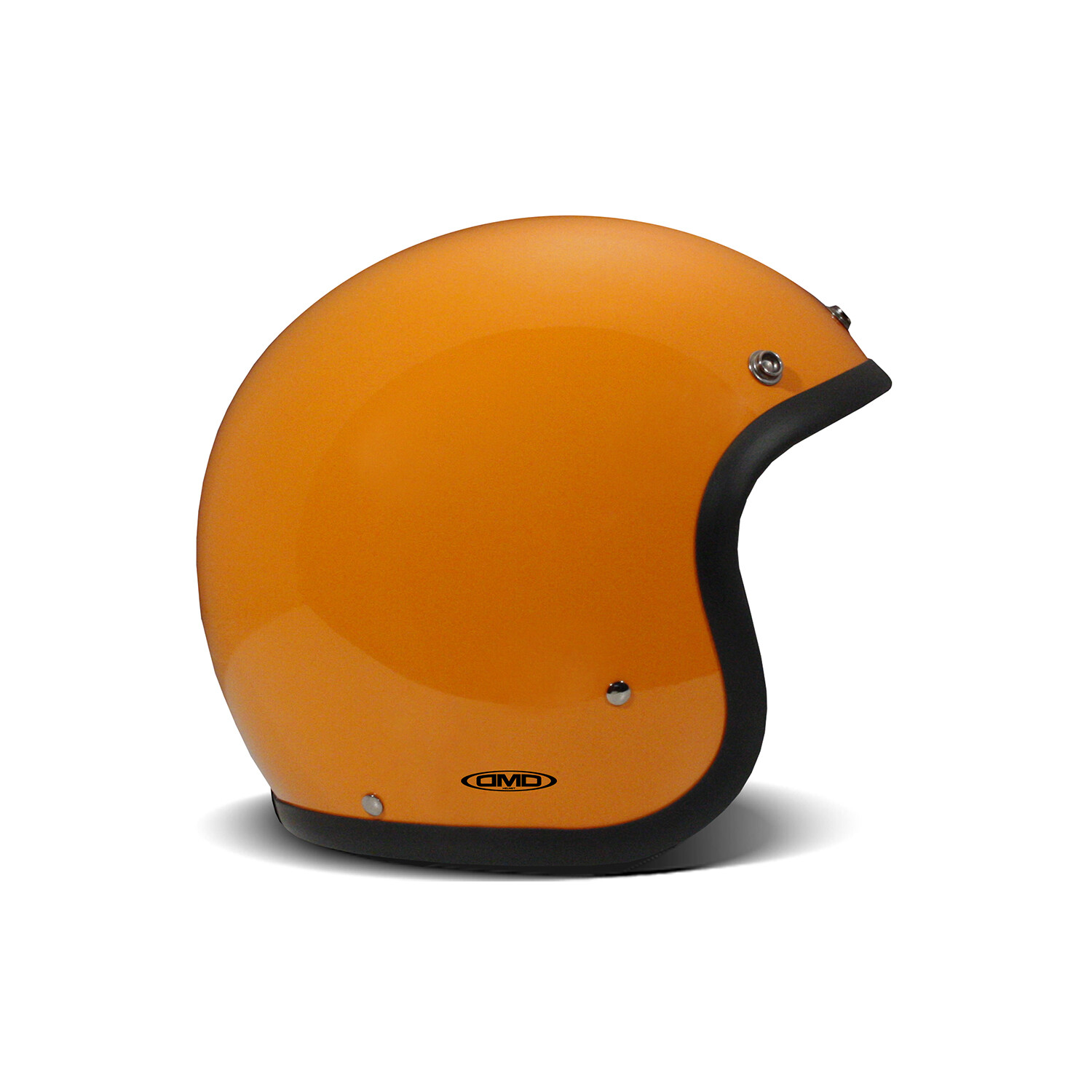 Jet Retro Orange Helmet - 1