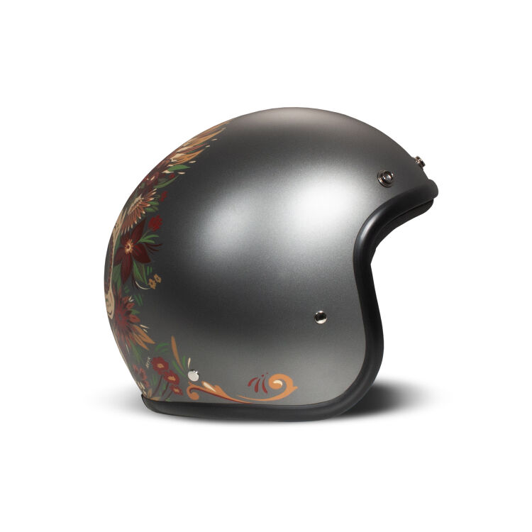 Jet Retro Skull Helmet - 1