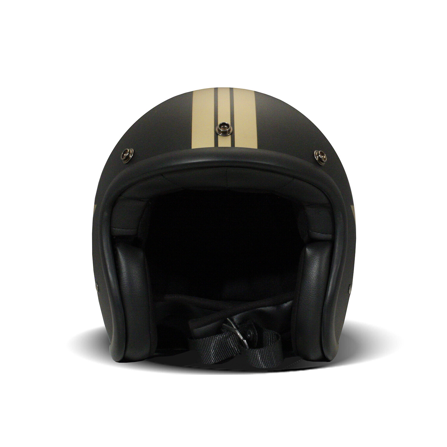 Jet Retro Star Gold Açık Motosiklet Kaskı - 4