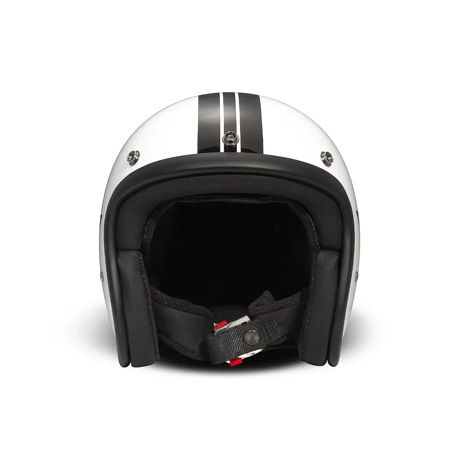 Jet Retro Star White Açık Motosiklet Kaskı - 3