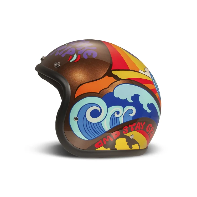 Jet Retro Trip Açık Motosiklet Kaskı - 5