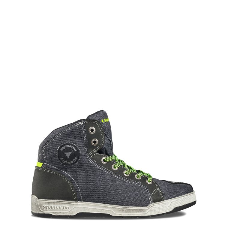 Kansas WP Antracite Armoured Motorcycle Shoes - 1