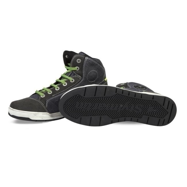 Kansas WP Antracite Armoured Motorcycle Shoes - 4