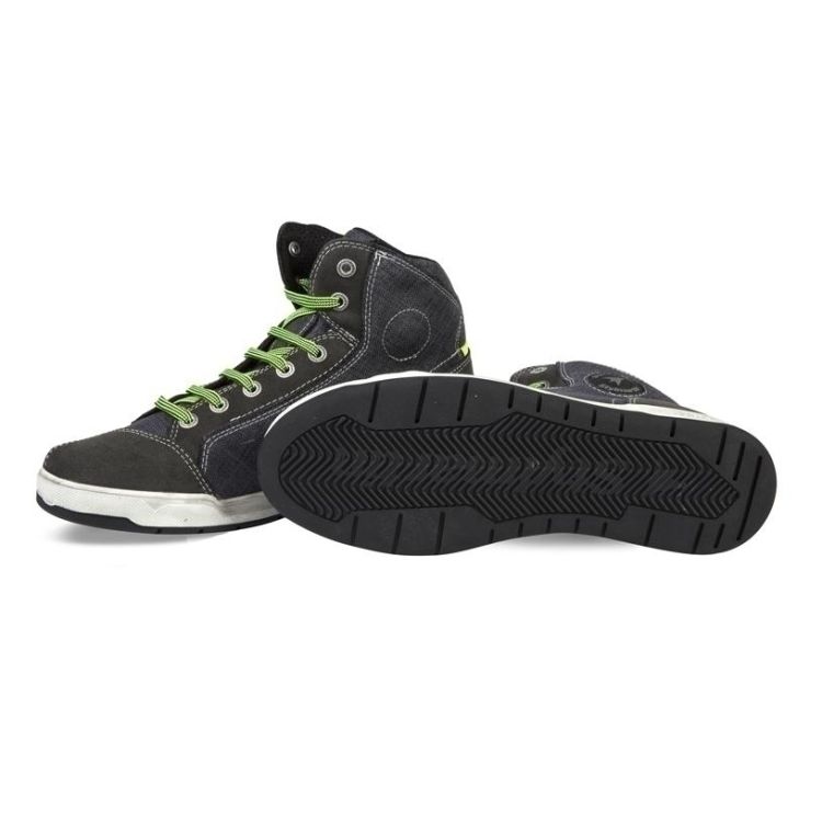 Kansas WP Antracite Armoured Motorcycle Shoes - 4