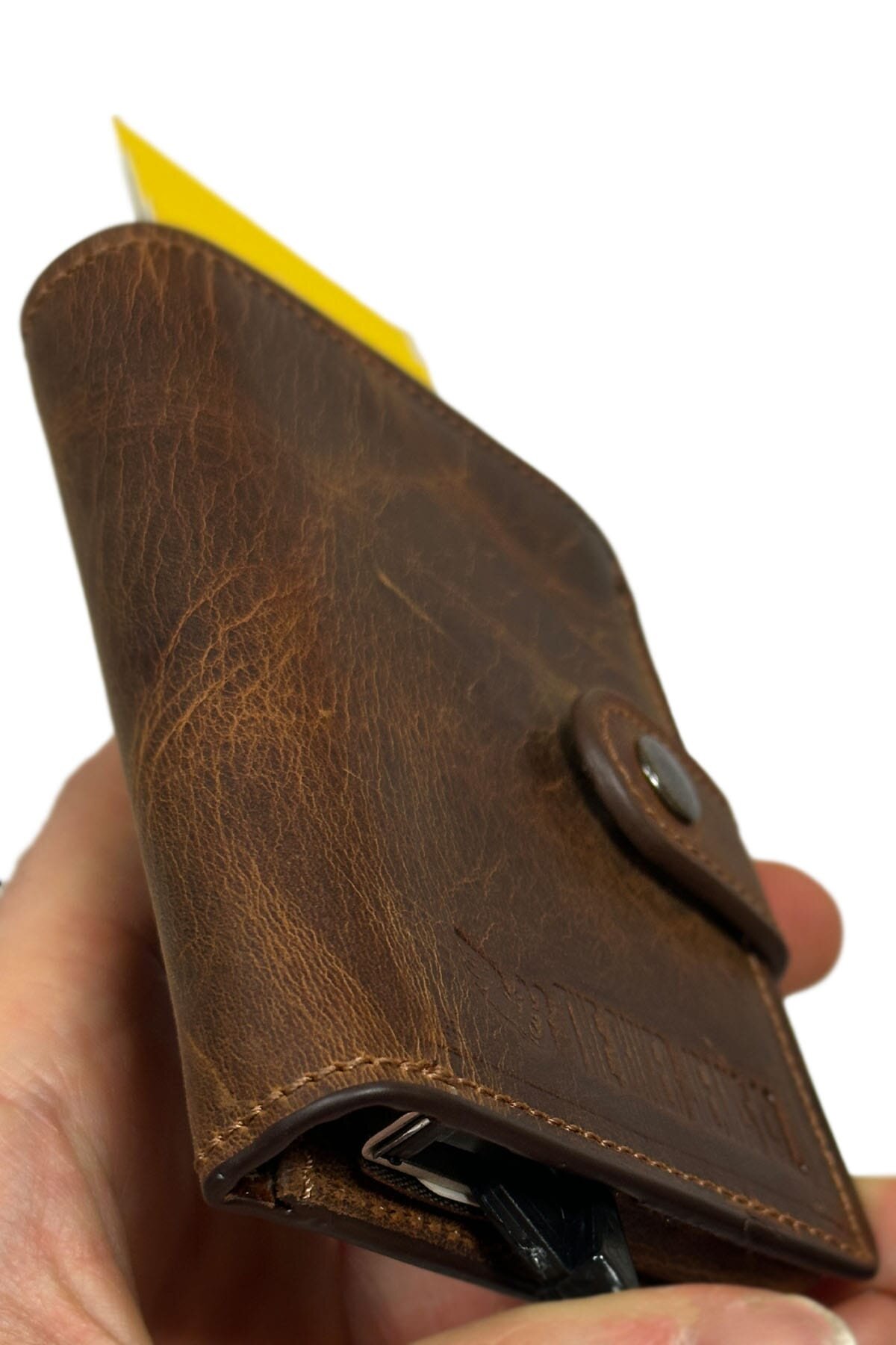 Kartlıklı Deri Cüzdan - 4