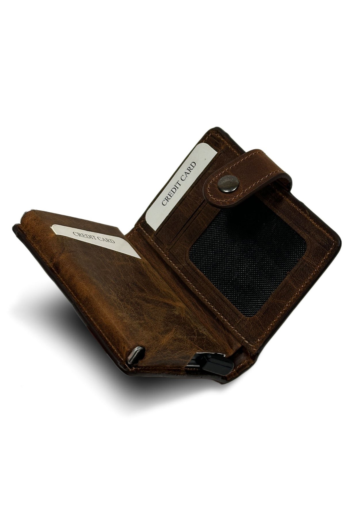 Kartlıklı Deri Cüzdan - 6