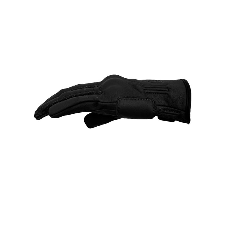 Livia Black Korumalı Motosiklet Deri Eldiveni - 4