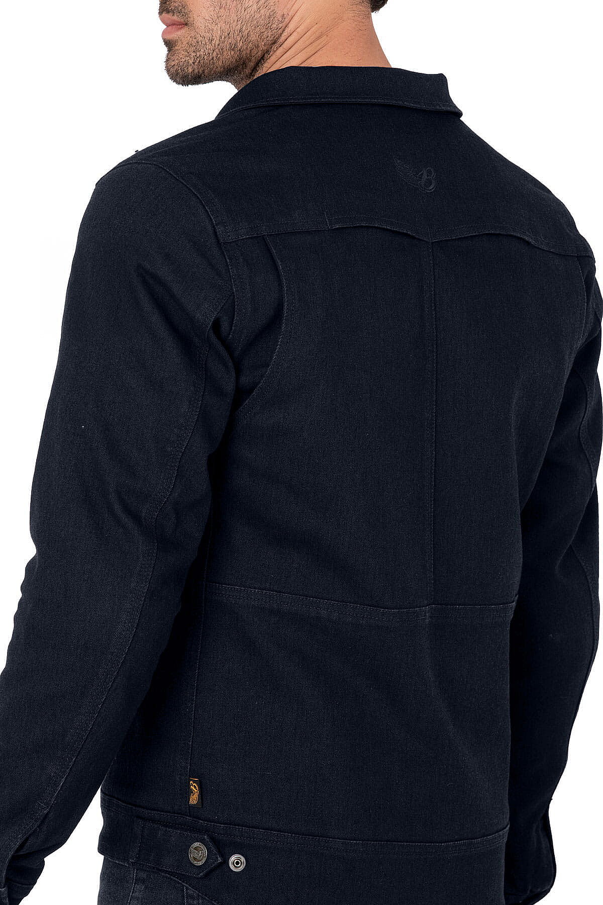 Lloyd Dark Blue Korumalı Motosiklet Montu - 7