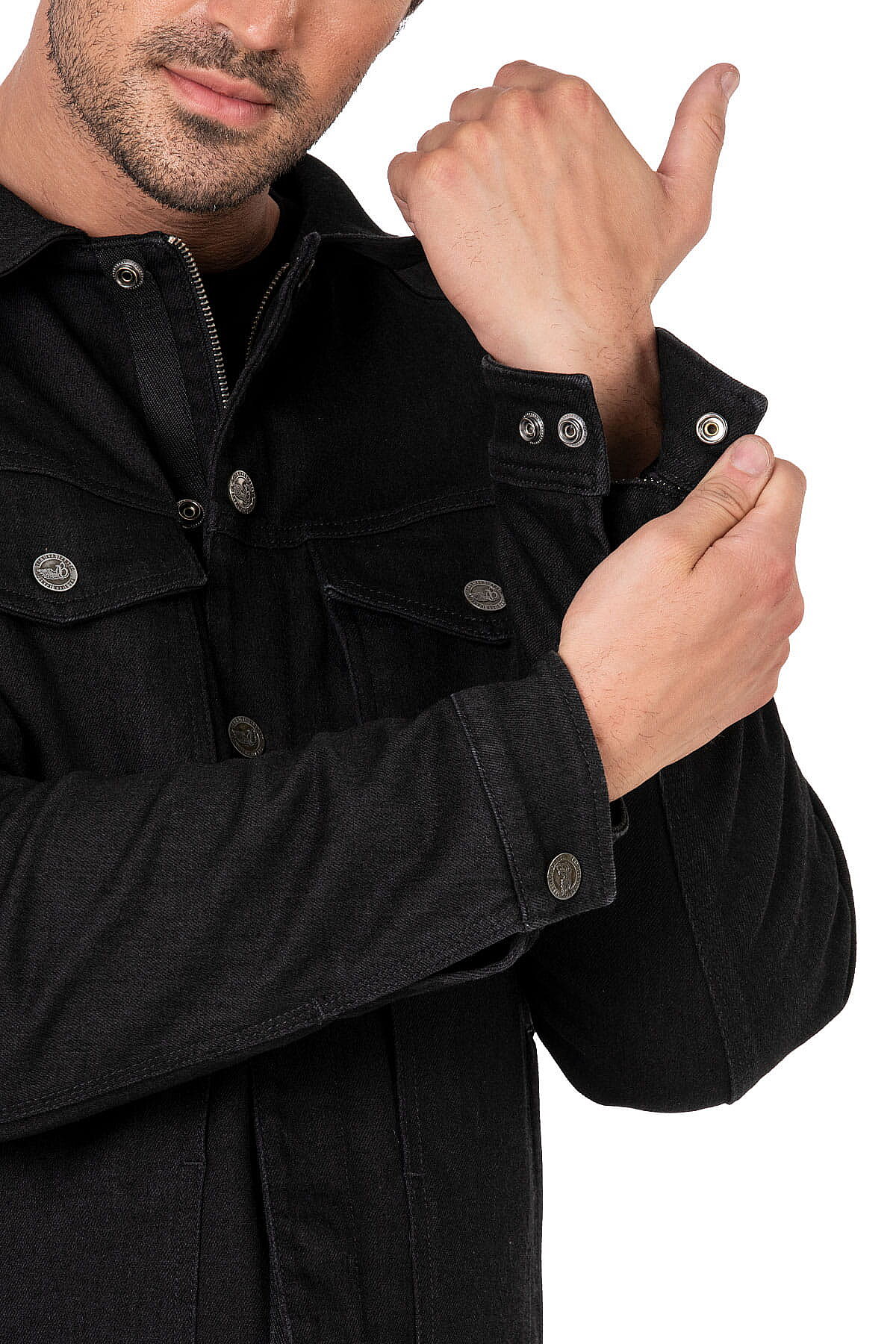 Lloyd Dark Blue Korumalı Motosiklet Montu - 15