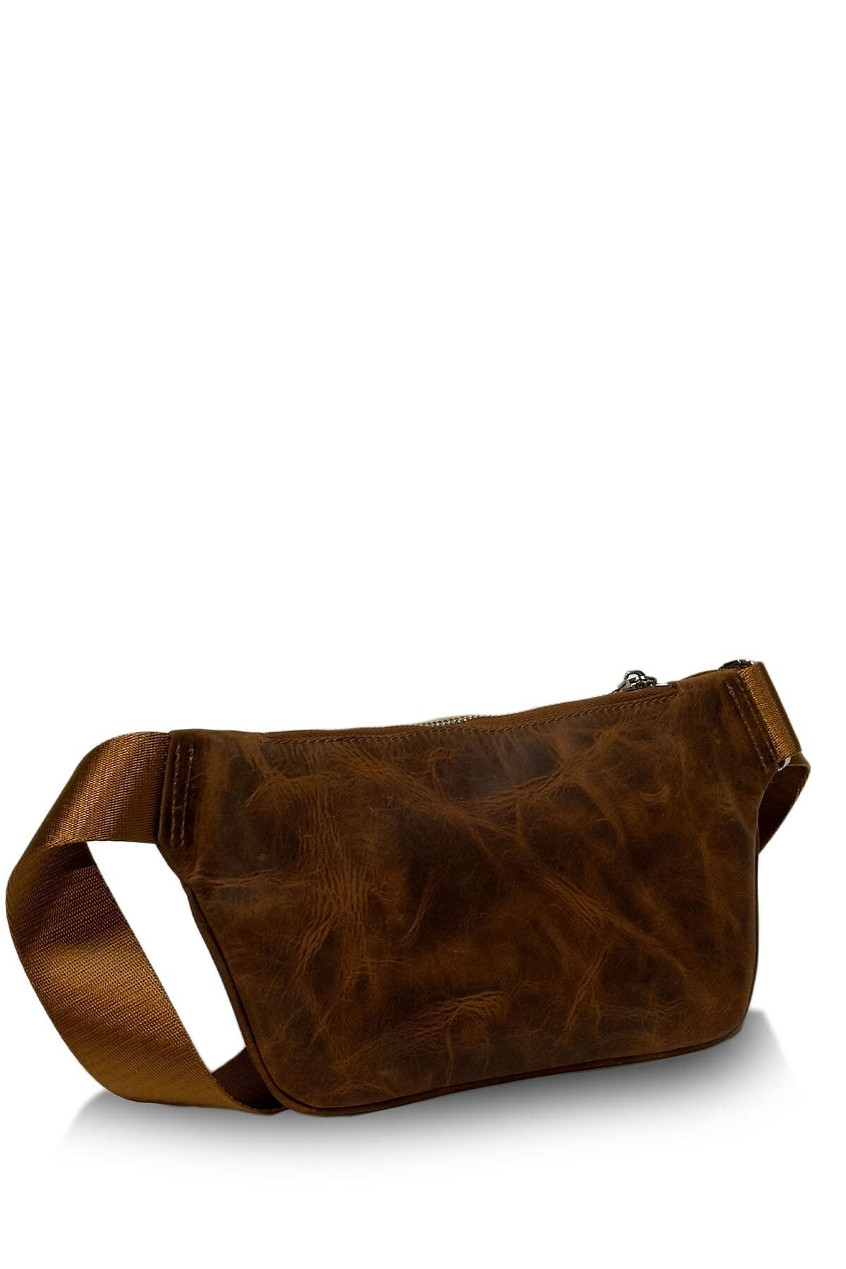 London Hakiki Deri Bel Çantası - 2