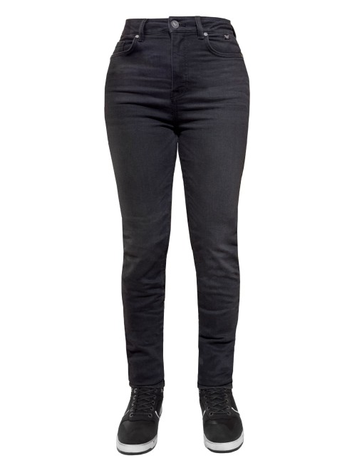 Lucy Black Cordura® Armoured Riding Jeans - Thumbnail