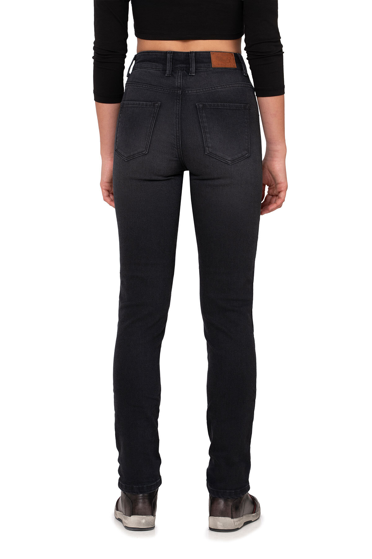 Lucy Black Cordura® Armoured Riding Jeans - 4