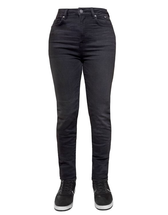 Lucy Black Cordura® Korumalı Motosiklet Kot Pantolonu Kadın - 3